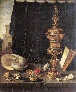Still life with Great Golden Goblet, Pieter Claesz